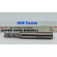 End Mill NACHI 5MM 4 Flute/5S4 HSS Super Hard End Mill