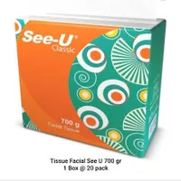 See-U Facial Tissue 700gr 2ply