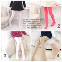 Stocking polos anak cewek perempuan girl balet biru balerina stocking