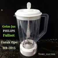 Gelas blender philips HR-2815 jewely Philips jadul 1set