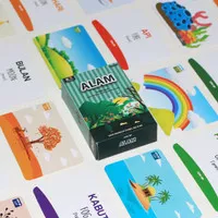 Kartu Edukasi Anak / Flashcard Alam / Mainan Anak / Kartu Pintar Anak