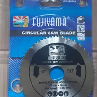 Saw Blade 4 x 72 T / mata potong gurinda spesialis kayu Fujiyama