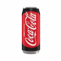 Coca Cola Zero Sleek Can 330ml harga Karton 24x