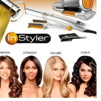 TU Catokan Rambut Instyler Silver Autorotate