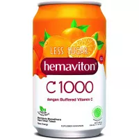 Hemaviton Vitamin C1000 Less Sugar Orange 330Ml