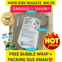 HDD SEAGATE 500GB VIDEO ORIGINAL HARD DISK CCTV 500 Gb Garansi 1 Tahun - Barracuda
