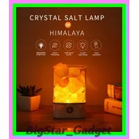 Lampu Tidur iON LED Crystal Salt Lamp Himalaya Lava Lamp ZEN K 16