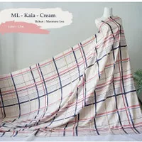 Kain Motif Hara Midi Dress Wearing Klamby Murah (Harga per 0,5 meter)