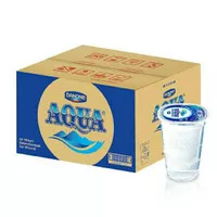 Air mineral Aqua gelas cup (dus)