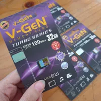 Class 10 32GB Vgen Memory Micro SD Card MMC Kartu Memori ORIGINAL