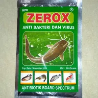 ZEROX OBAT ANTI BAKTERI DAN VIRUS ANTIBIOTIK BOARD SPECTRUM IKAN UDANG