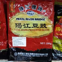 Kacang Kedelai Hitam Fermentasi/Douchi/Tausi PRB (250gr)