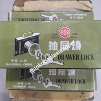 Kunci Laci / Lemari / Drawer Lock Merk 808 ASLI