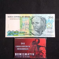 Uang Kertas 200 Brazil Brasil