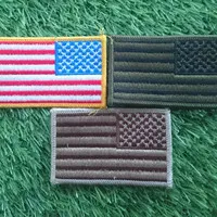 Patch US Army American Flag Subdued, color and subdued