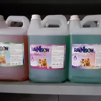 RAINBOW NATURAL SHAMPO 5 liter untuk anjing dan kucing