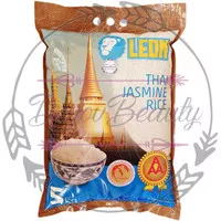 Beras LEON Thai Jasmine Rice / Thailand Long Grain Super Premium 5 kg