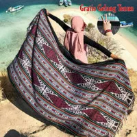 Kain Tenun Blanket Etnik Handmade Tenun Ikat Blanket Jepara Murah