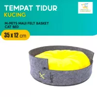 MPets Maui Felt Cat Basket Bed - Tempat Tidur Kucing