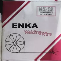 Enka kawat las CO2 Mig wire NK-58 0.8mm 15kg/rol