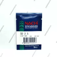 Mata Bor Besi Nachi 2.5 mm HSS Drill Bit High Quality Satuan