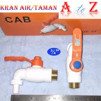 kran air pvc 3/4"/keran air (turki) tembok 0,75 in/kran air 3/4 inch