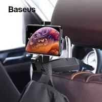BASEUS Back Seat Car Phone Holder Hook Gantungan Tas Mobil Hanger