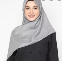 kerudung gliter abu abu muda