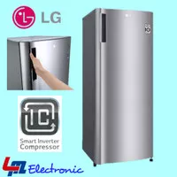 LG Kulkas Freezer 6 rak Inverter GN-INV304SL / GNINV304SL / 304SL