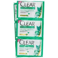 Shampo Clear Ice Cool Menthol Sachet Renceng