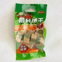 Snack Anjing - Budge Refresh Breath Dog Biscuit Green Tea 70g - Dental