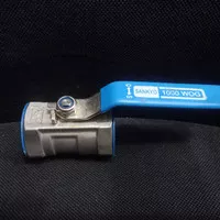 Ball Valve / stop kran 1.1/2 (inch) SANKYO stainless 316