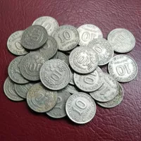 Koin 10 Rupiah Kancing Original