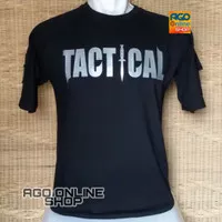 Kaos Tactical Combat hitam