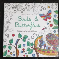 Adult Coloring Book Birds & Butterflies Alice Chadwick IMPORT