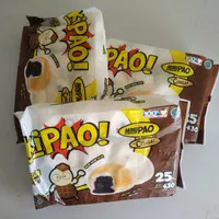 Minipao Kipao Coklat 25pcs (430g) / Bakpao mini / Minipao Murah