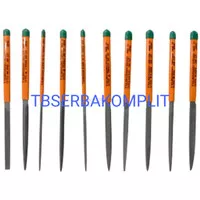 Tsubosan JAPAN Kikir Besi ST-01002 SATU SET 10pcs ST01002 Second Cuts