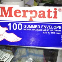 amplop merpati besar 90 biru