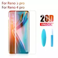 Reno 4 Pro | Reno 4Pro Tempered Glass UV Liquid Cairan Nano -UV Glass