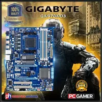 MOTHERBOARD GIGABYTE AM3+ 970A D3 2 PCIE / MOBO AMD 4 SLOT RAM DDR3