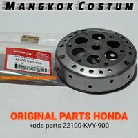 Mangkok Kampas Ganda Beat - Scoopy - Spacy Karbu Costum Original AHM