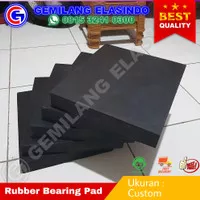 Rubber Elastomer Bearing Pad | Ukuran Custom | Karet Bantalan Jembatan