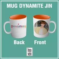 Mug warna BTS DYNAMITE jin - mug BTS - mug tinytan - mug custom