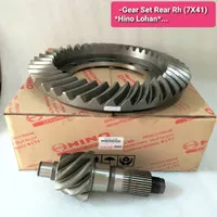 Hino lohan gear set gardan kanan/ Rear 7x41(34T) 41201-3790