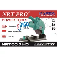 Mesin Cut Off Norita NRT-PRO CO 7 inch / Mesin Potong Mini