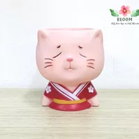 Kimono Cat pot only