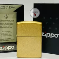 Zippo Original Armor Tumbled Brass 28496