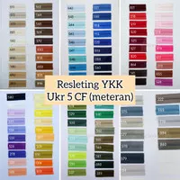 Daun resleting no 5 YKK