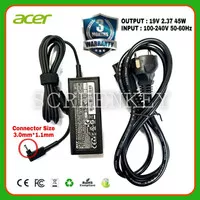 Adaptor Charger Acer Spin 1 SP111-31 SP111-31N SP111-32N SP111-33