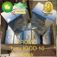 Susu IGCO 1 Karton / Isi 10 Kotak ( Harga Promo )